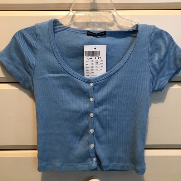Brandy Melville Tops Zelly Top From Brandy Melville On Hold Coastal1 Poshmark